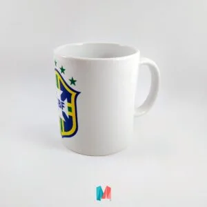 Mug Blanco Selección de Brasil