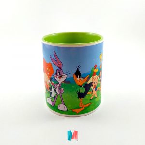 Caricatura, mug personalizado con imagen de los Looney Tunes