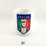 Italia, mug personalizado con el escudo de italia