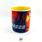 Bob Marley, mug personalizado del cantante Bob Marley