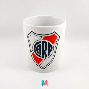 River Plate, mug personalizado con el escudo del River