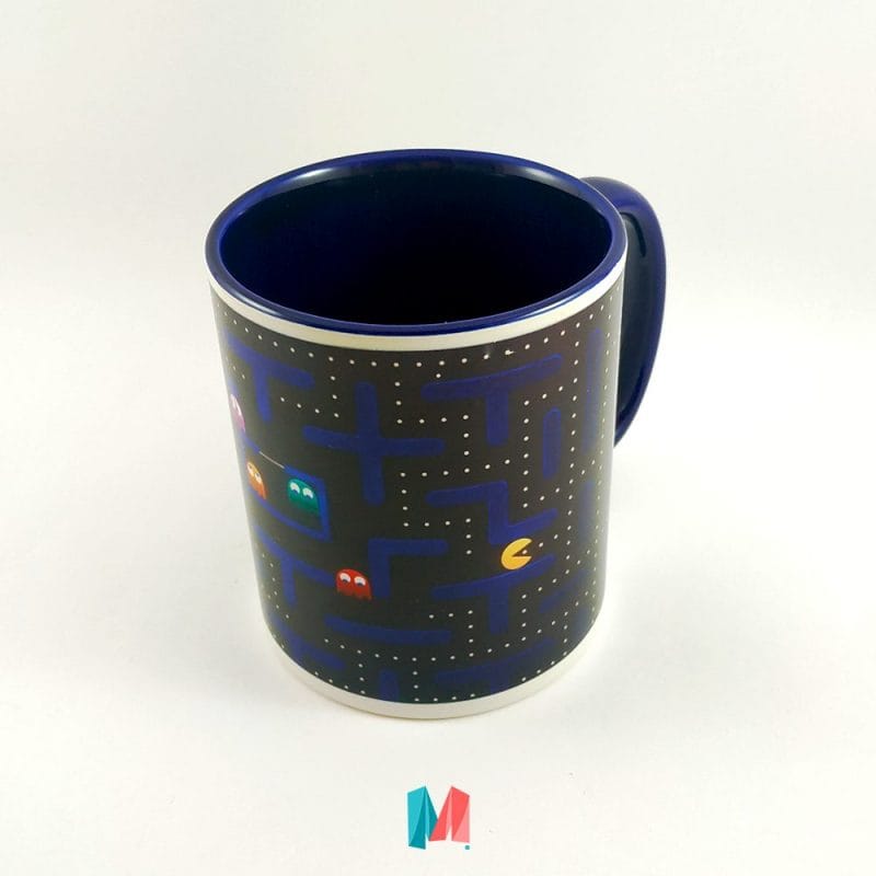 Taza Fantasma Pacman Retro- Sublimada De Cerámica | Cuotas Sin Interés