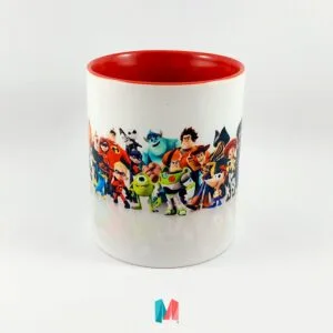 Disney, mug personalizado con personajes del mundo de Disney